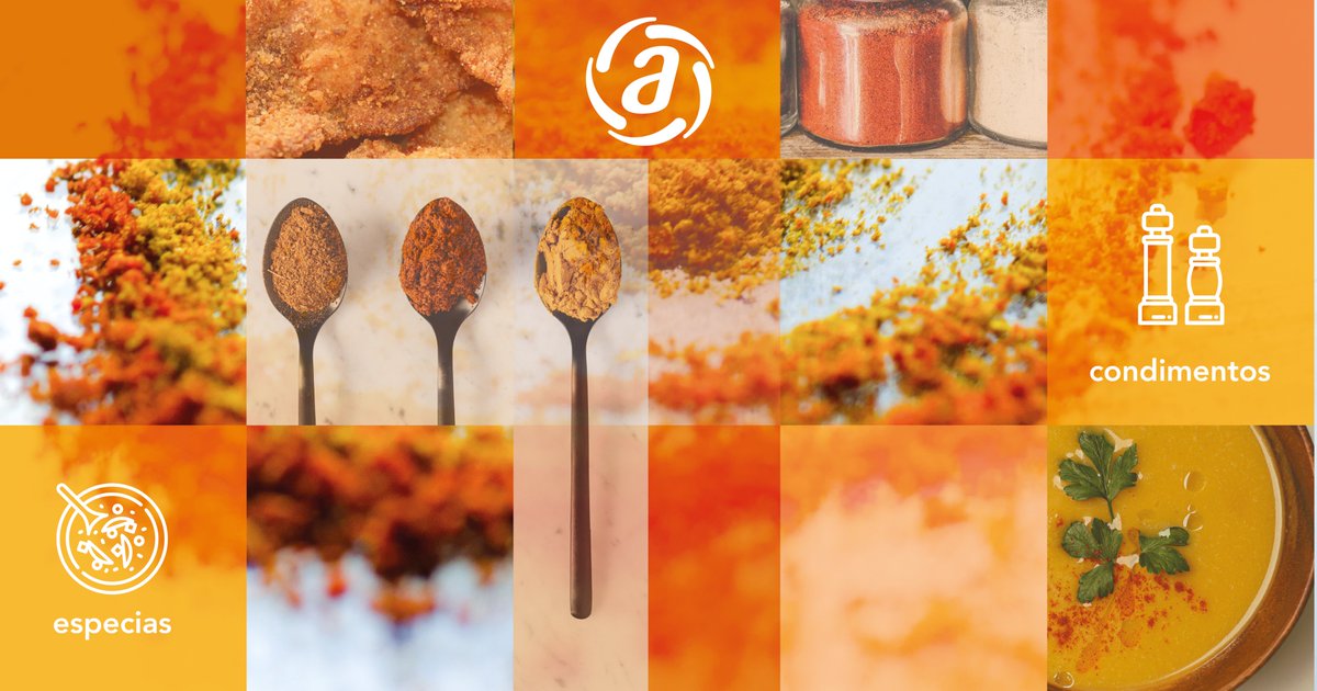 AltecsaIngred's tweet photo. Los #condimentos y #especias le dan sabor a la vida y marcan la diferencia en la cocina de cualquier consumidor. Los #ColorantesNaturales juegan el mismo rol en el #desarrollodeNuevosProductos y alimentos. 0 % artificial y 100% colorido.

#sazonadores #Altecsa #lonaturalesinnovar https://t.co/9SewHiTLhG