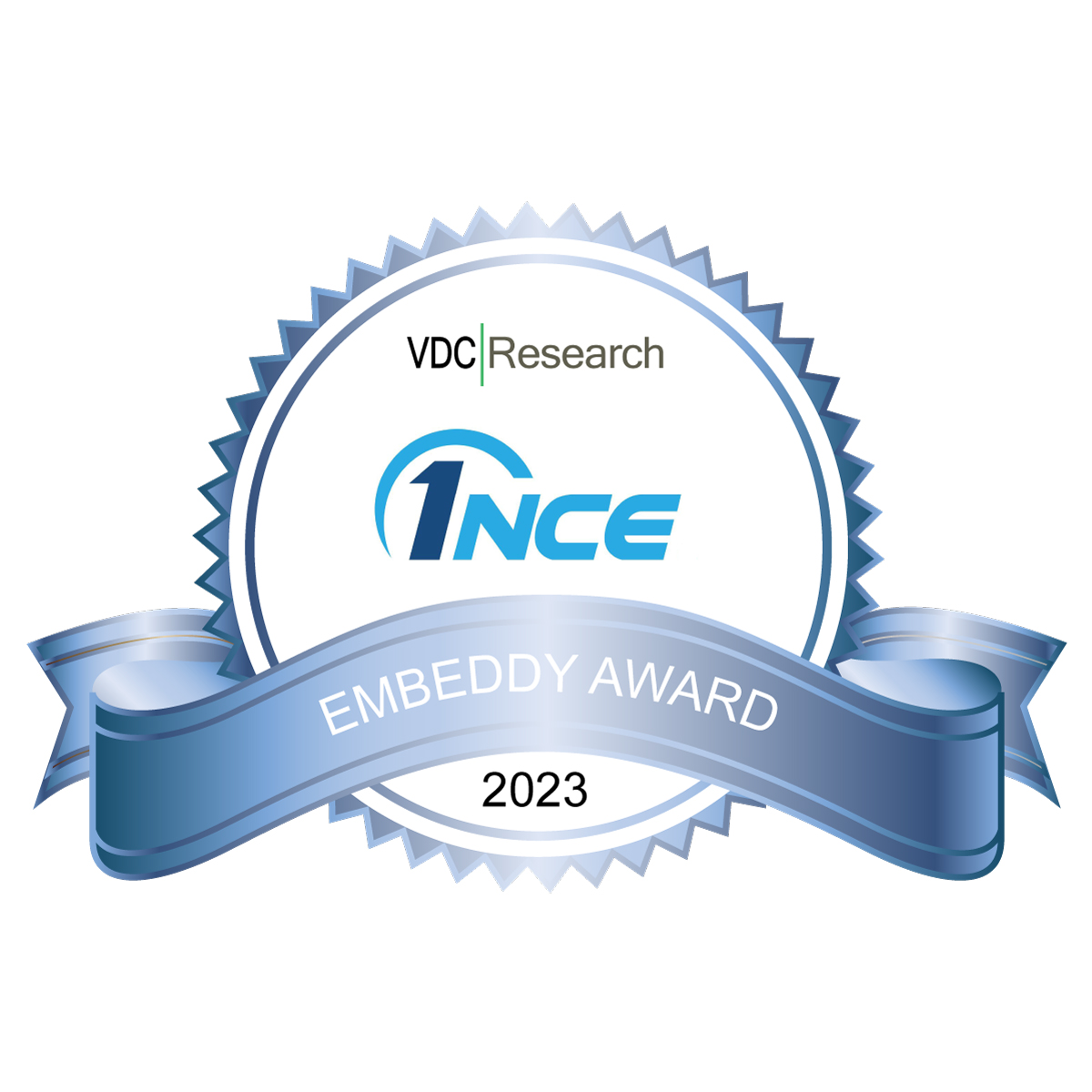 VDC_EmbeddedSW's tweet image. Our Embeddy #Software award goes to @1NCE! Learn more bit.ly/41Ow5hw #EmbeddedWorld2023 #EW23