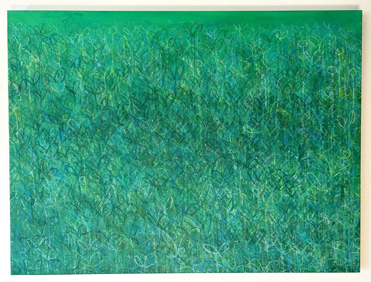 elysianecstacy's tweet image. untitled (study in green)