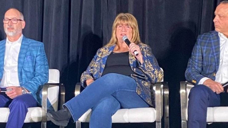 ISSAINTL's tweet photo. What a great way to start off the week! ISSA International President @NH_Candy Alexander, joined @KrisRides, Rick Doten and Scott Scheppers this morning to discuss “Building a Resilient and Agile Cybersecurity Team” at the @cloudsa Summit.
#CSASummit #RSAC2023 https://t.co/9uvTv9ItFr