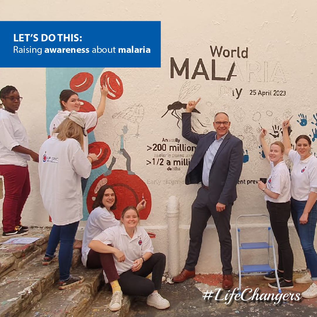 Let's do this: Raising awareness about malaria is important if we are serious about eliminating this killer disease.
Our UP ISMC Student Forum got creative to spread the word. Watch this space...World Malaria Day 2023

#WorldMalariaDay2023 #HSUP #uphealthsciences #LifeChangers