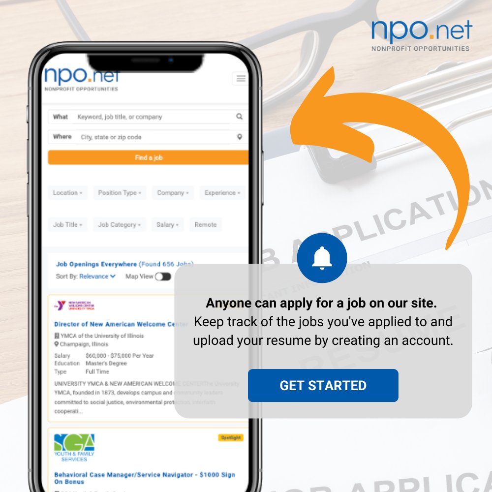 Did you know that you can apply for nonprofit opportunities on our website anytime, anywhere, for any reason?! #MondayReminder

Ignite your passion for nonprofit today: bit.ly/3hDPQH6  

#npolumity #npodotnet #nonprofit #lumity #nonprofitopportunities #jobboard