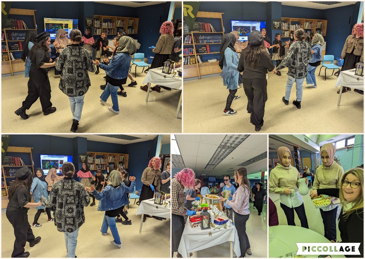 Eid Mubarak! Students celebrating Eid at PWC.  #Ramadan2023 <a href="/NLESDCA/">NLESD</a> <a href="/pwcstudentcoun1/">PWC Student Council</a>