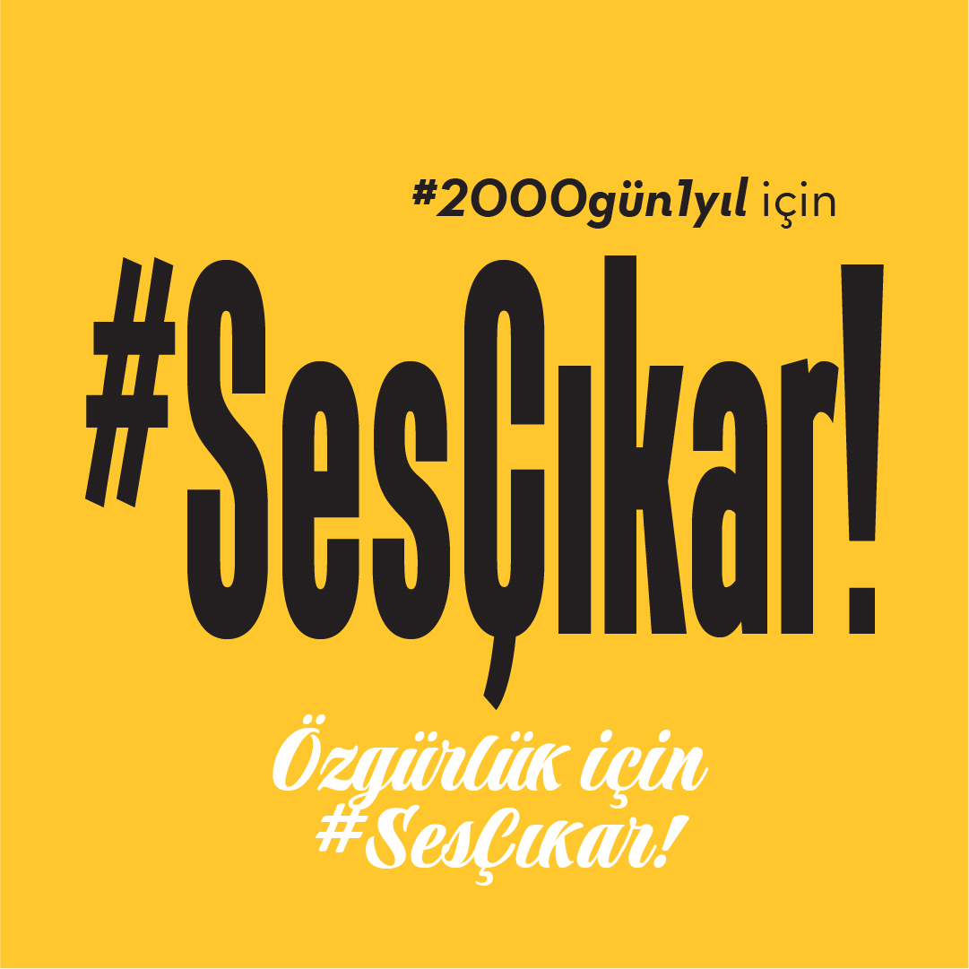 FreeOsmanKavala's tweet image. #2000gün1yıl için #SesÇıkar!
Özgürlük için #SesÇıkar!