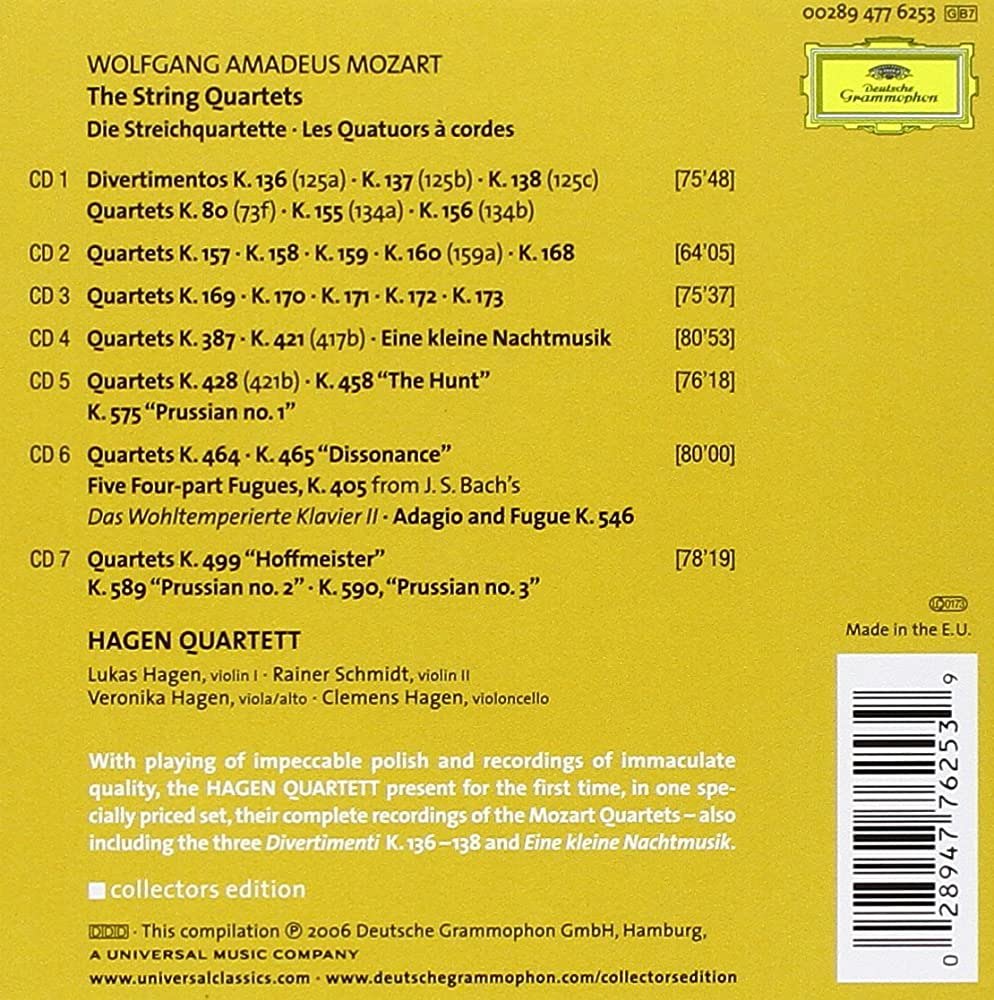 MozartCircle's tweet photo. #CDChoice #250thAnniversary
#Mozart #Great1773Works
1773 for #Mozart was 1st culmination of years of practicing: after #Silla, 1st concertos piano&violin & virtuosoArias, he completed #AmazingSeries of #13StQuartets:
here legendary #HagenQuartet! #ff
https://t.co/cjZ8s2a3Dy https://t.co/jsM5q1Sdux