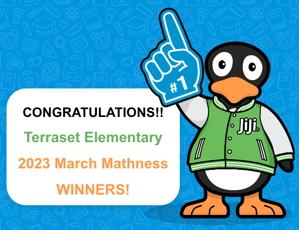 MrsMGalban's tweet photo. Thank you to all the Fairfax Schools who participated in March Mathness this year! @MathematicsFcps @STMath #fcpsstmath @TerrasetES @SWhitemath https://t.co/xBPPGCC3Ji