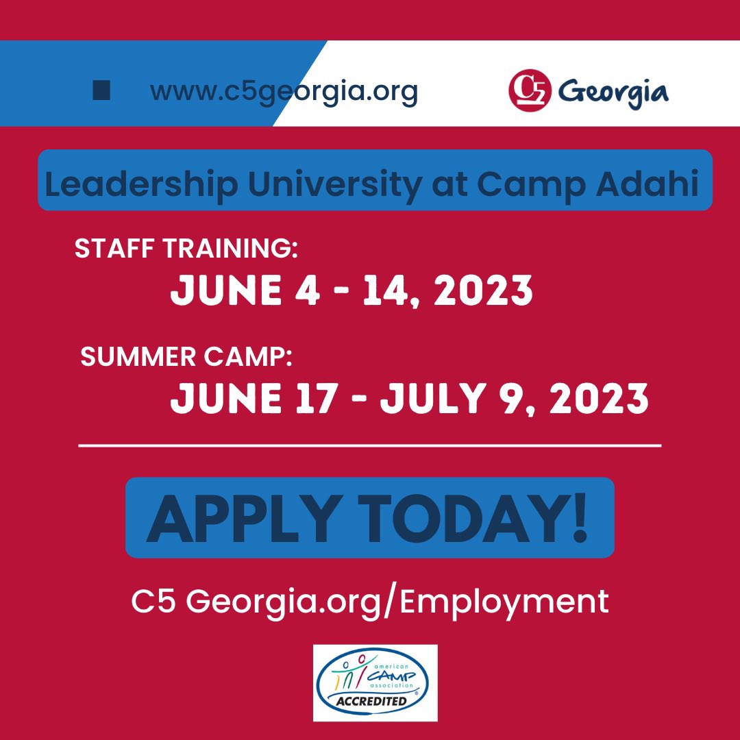 We’re just a few counselors away from impacting hundreds of young leaders this summer. Know a college aged student looking for a #summerjob tell them to click the link in our bio! #hiring #campcounselor #lifegaurds