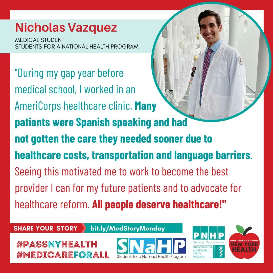 #PassNYHealth #MedicareForAll to remove barriers to care that harm our patients! 

Care should be free for all at point of service, not dependent on navigating a purposfully confusing system. Thank you Nicholas for sharing!

Share YOUR #MedStoryMonday: bit.ly/MedStoryMonday