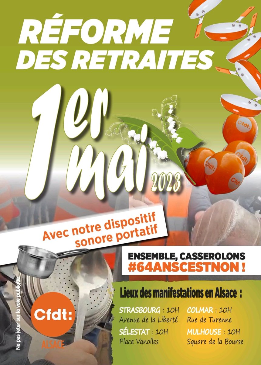 naegelbe's tweet photo. Le 1er mai en Alsace et avec la CFDT https://t.co/6mc8q2wqtv