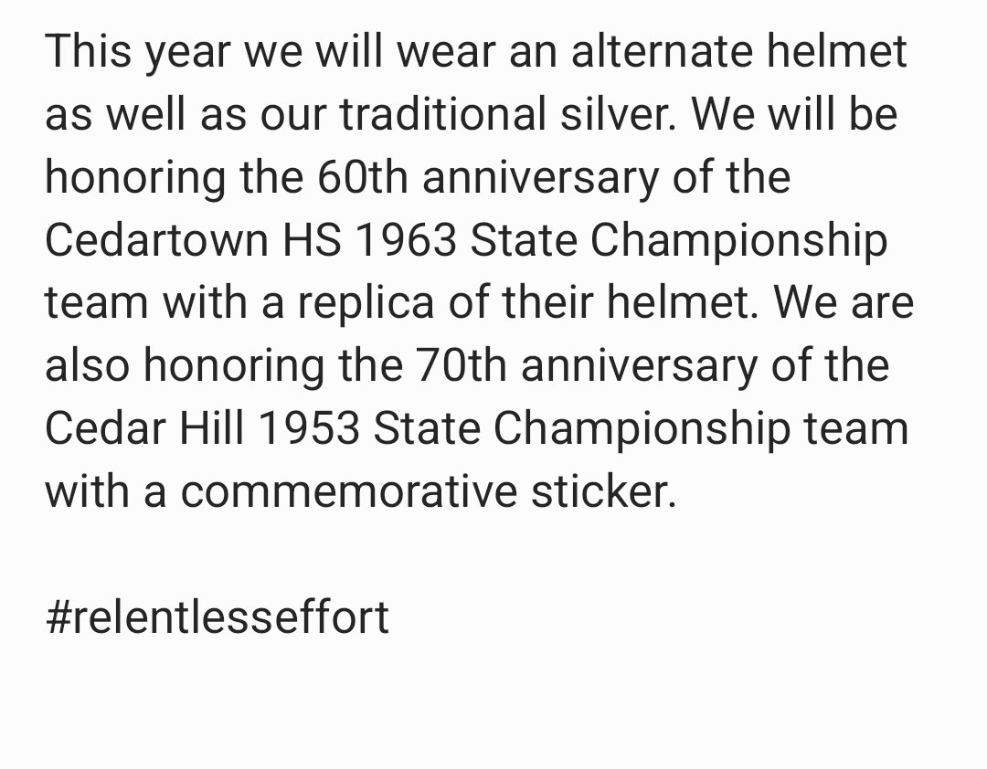 Cedartown Football tweet media