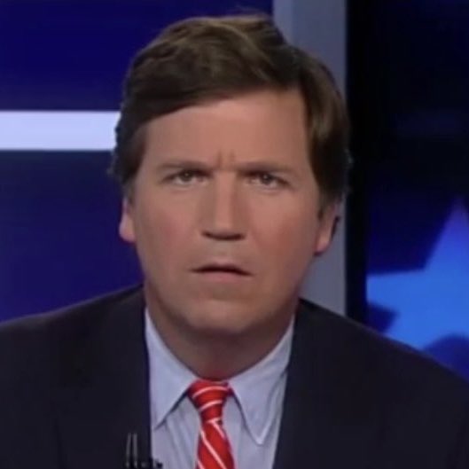 zachsullentrup's tweet photo. My face when I heard the Tucker Carlson news https://t.co/QhLN47zFav
