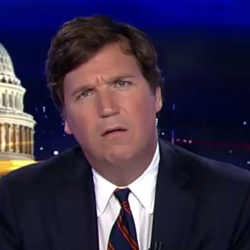 zachsullentrup's tweet photo. My face when I heard the Tucker Carlson news https://t.co/QhLN47zFav