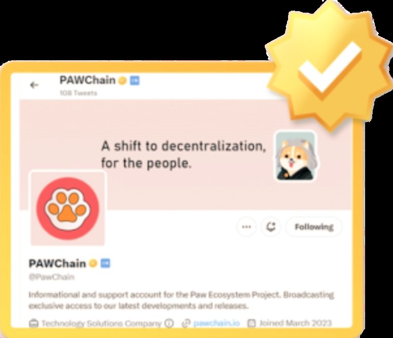 FlamboLgas's tweet photo. Big news! @framecommunity has just been awarded the coveted golden checkmark on Twitter, which means the account has been officially verified. This is a huge achievement for #PAWSWAP. Thank you #PawFamily for your continued support! #verified #pawchain #goldcheckmark https://t.co/M9NUk9THue