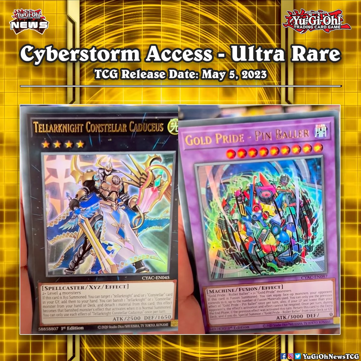 YuGiOh News on Twitter " 𝗖𝘆𝗯𝗲𝗿𝘀𝘁𝗼𝗿𝗺 𝗔𝗰𝗰𝗲𝘀𝘀 Few Ultra Rare cards from