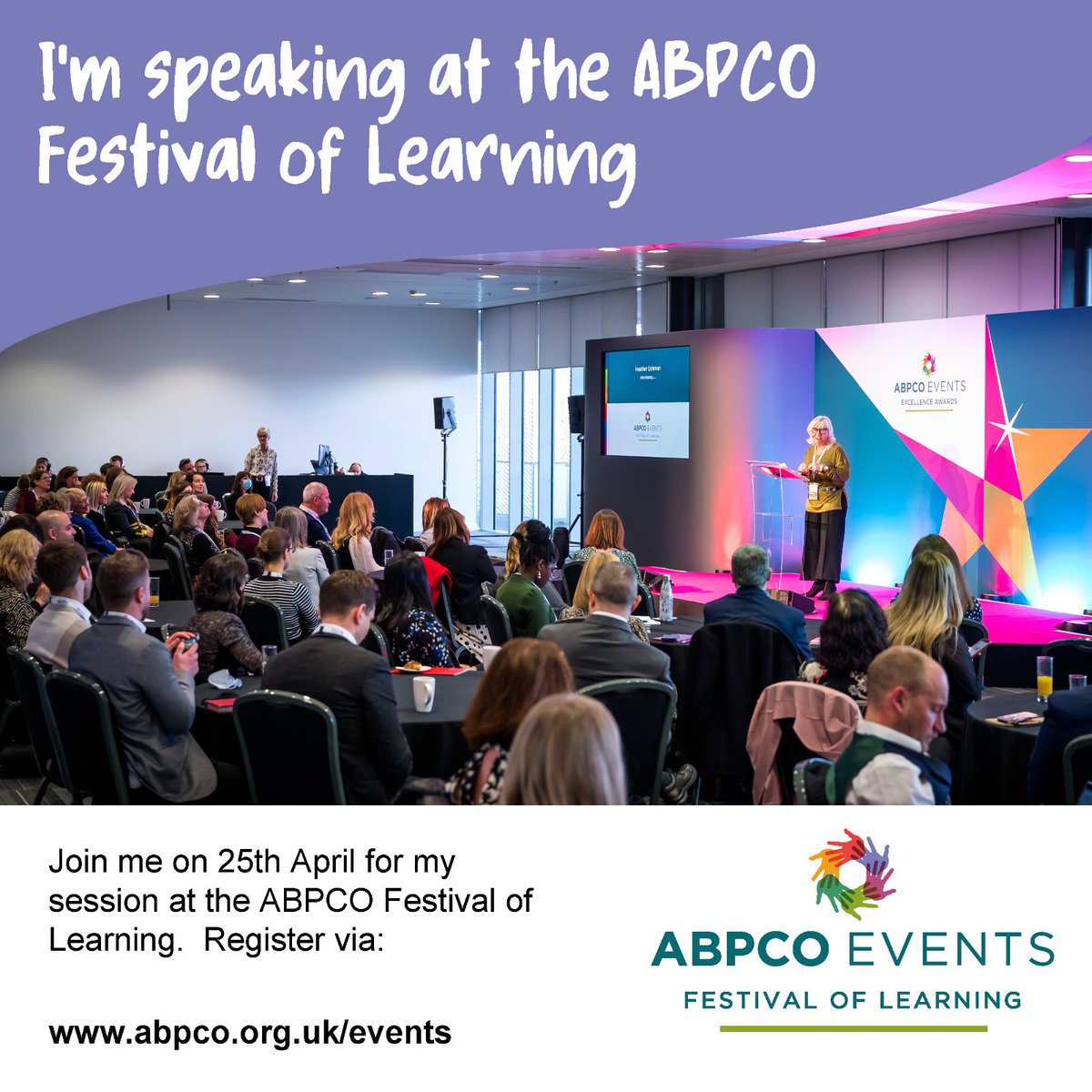 Our founder @Gabby_AustenB is looking forward to moderating a fantastic panel discussion about accessibility, equity, and inclusion at the upcoming ABPCO Festival of Learning tomorrow 🎤

 #diversity #accessibility #eventprofs #events #DEI  #businessevents