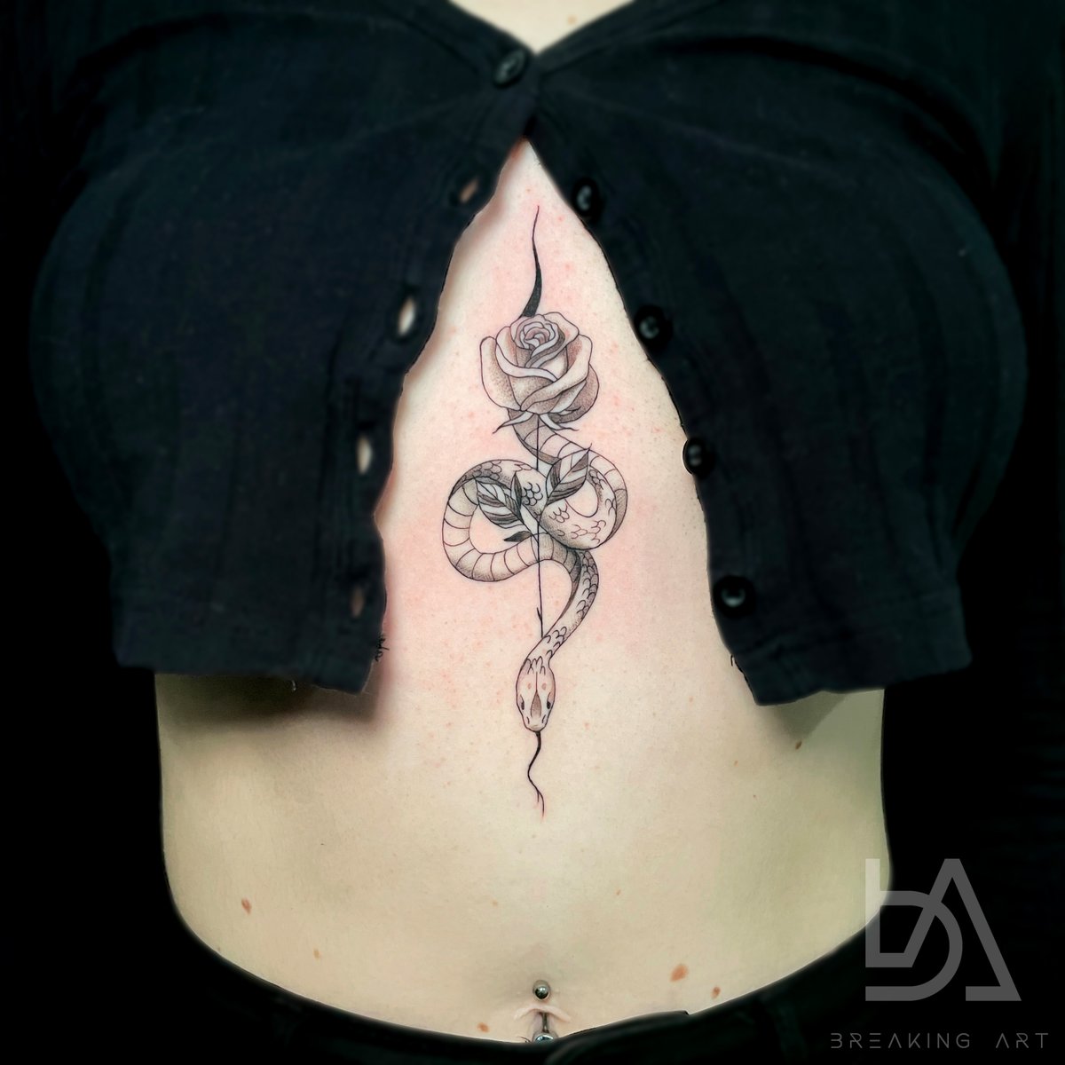 Breaking Art Tattoo tweet media