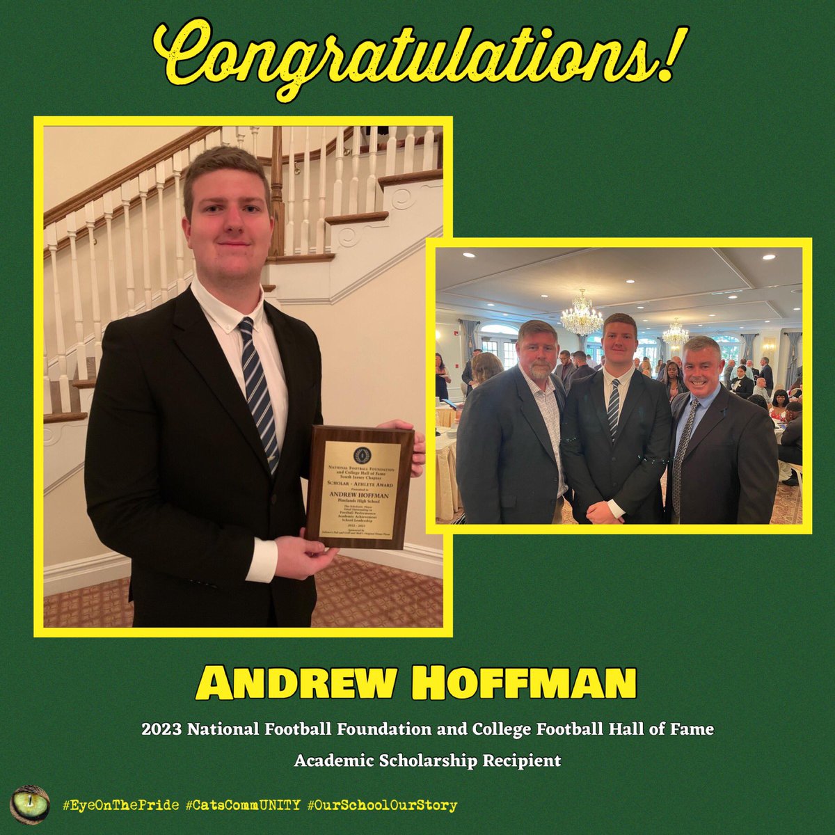 THE CAT EYE (@thecateyeprsd) on Twitter photo Well Done Andrew!
#EyeOnThePride #CatsCommUNITY #OurSchoolOurStory
<a href="/PinelandsPride/">Troy Henderson Pinelands High School</a> <a href="/CatAthletics/">Pinelands Athletics</a> <a href="/PinelandsFB/">Pinelands Football</a> Well Done Andrew!
#EyeOnThePride #CatsCommUNITY #OurSchoolOurStory
<a href="/PinelandsPride/">Troy Henderson Pinelands High School</a> <a href="/CatAthletics/">Pinelands Athletics</a> <a href="/PinelandsFB/">Pinelands Football</a>