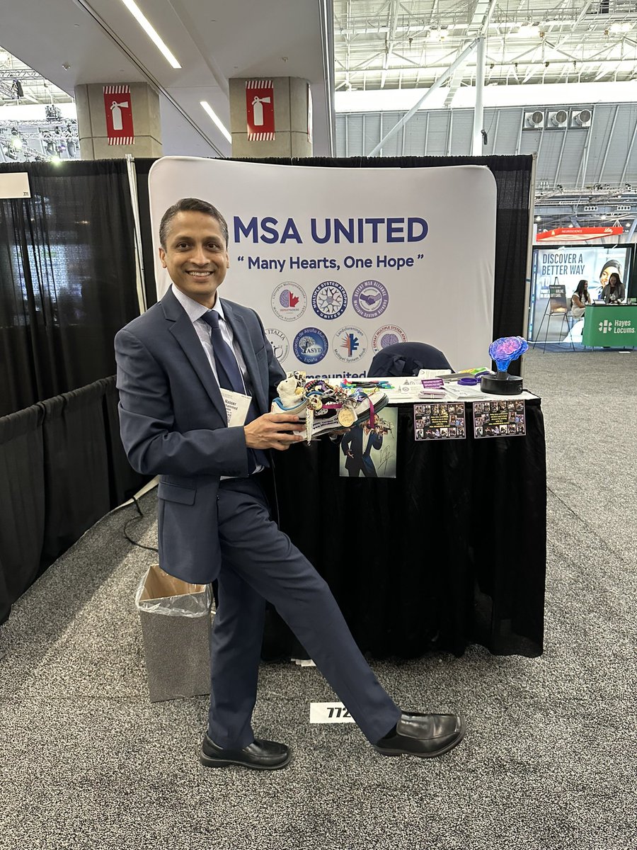 DefeatMsa's tweet photo. #kickmsa at booth 772! Stop by and take a picture with the world traveling MSA shoe to raise awareness #AANAM https://t.co/H5SEbuVYpP
