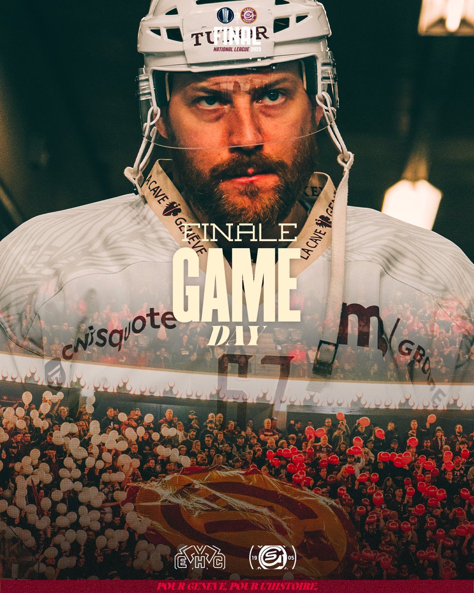 officialGSHC's tweet photo. 𝗚𝗔𝗠𝗘𝗗𝗔𝗬 : Finale - Acte VI 🔥

Nouveau choc à la Tissot Arena ce soir 🚨
🗣 𝑨𝒍𝒍𝒆𝒛 𝒍𝒆𝒔 𝑨𝒊𝒈𝒍𝒆𝒔

⏰ 25.04.2023 - 20:00
📺 @MySports_CH_fr 
🎙 @radiolacch 

#PourGenèvePourlHistoire https://t.co/aOTkRttIhB