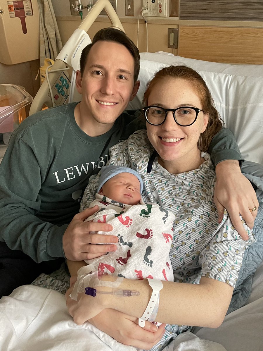 Welcome to the world, Miles Olenginski! 

This journey has been 99.9% my beautiful, amazing, strong wife! #dad