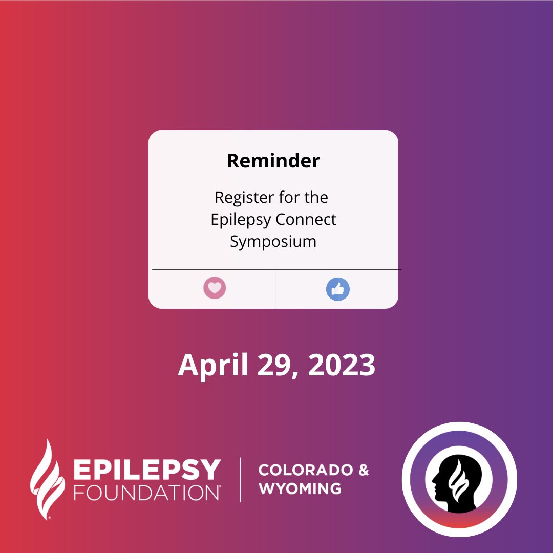 Our Epilepsy Connect Symposium is this Saturday, April 29 at Children's Hospital. Open to people living with epilepsy, caregivers, and healthcare professionals. CME credits available. 

Learn more and register at bit.ly/EpConnSymp

#epilepsyawareness #endepilepsy #symposium