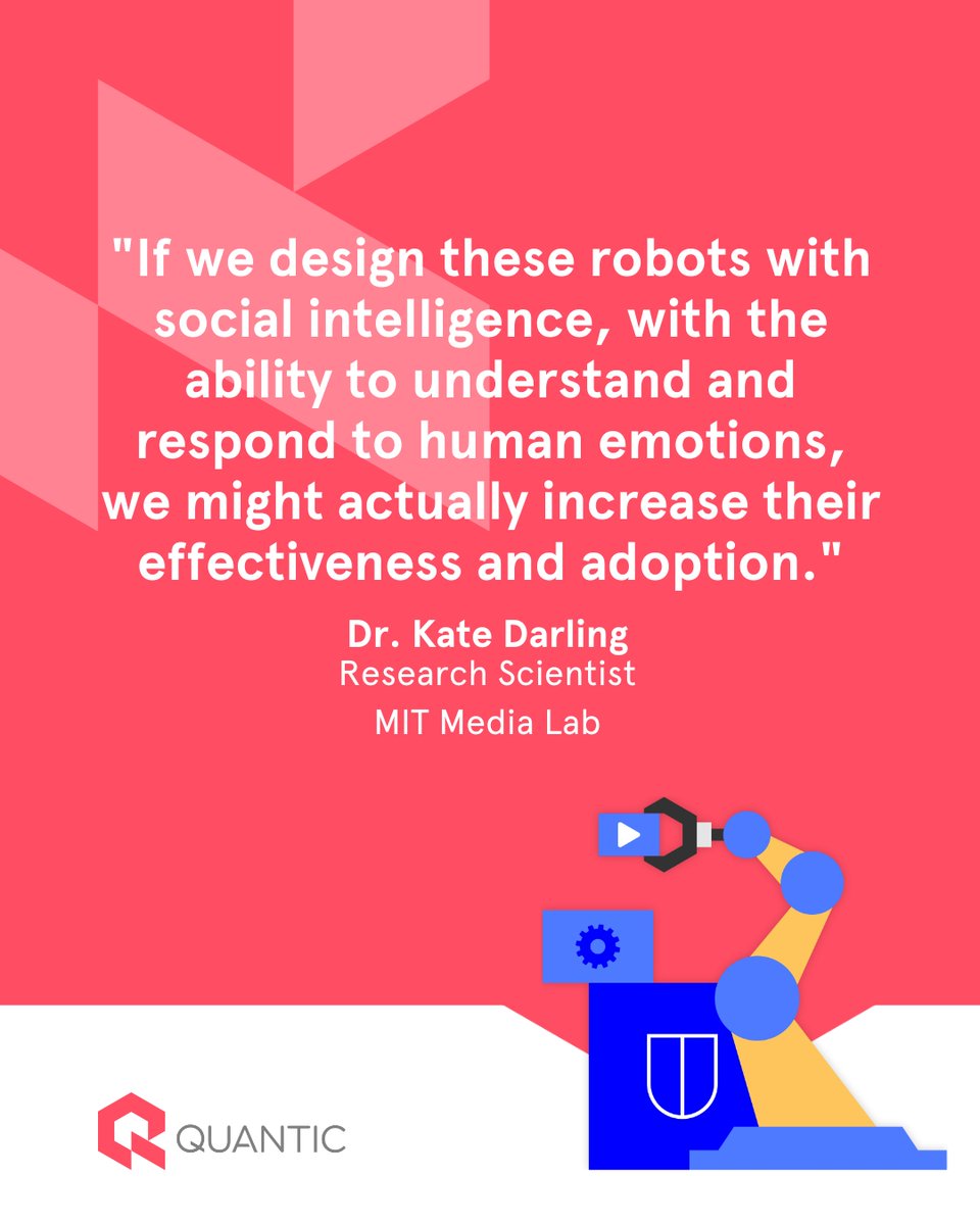QuanticSchool's tweet photo. "If we design these #robots with #SocialIntelligence, with the ability to understand & respond to human emotions, we might actually increase their effectiveness & adoption..." - @grok_ #QuanticEvents #FutureOfWork #techtrends #businesstrends #phygital https://t.co/8qxv6OHFzA