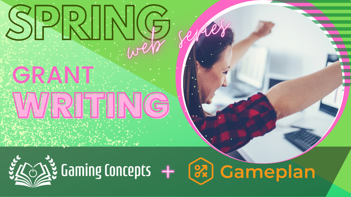 GamingConceptsU's tweet photo. Want to improve your grant writing skills? 💭

Get insights from experienced grant professionals on how to effectively secure funding for your school or program. 🍎🏫

Apr 25 4:30 PM CT https://t.co/HkA1Ok7cm2 https://t.co/5tgQw8HE7g