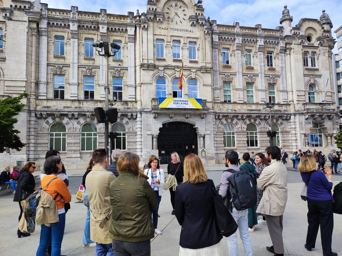 🙌 Finished our inspiring guided tour around #Santander and its cultural highlights! We couldn't have a better setting for this 2023 #EncatcAcademy! 

@Sdrdestino @gemaigual