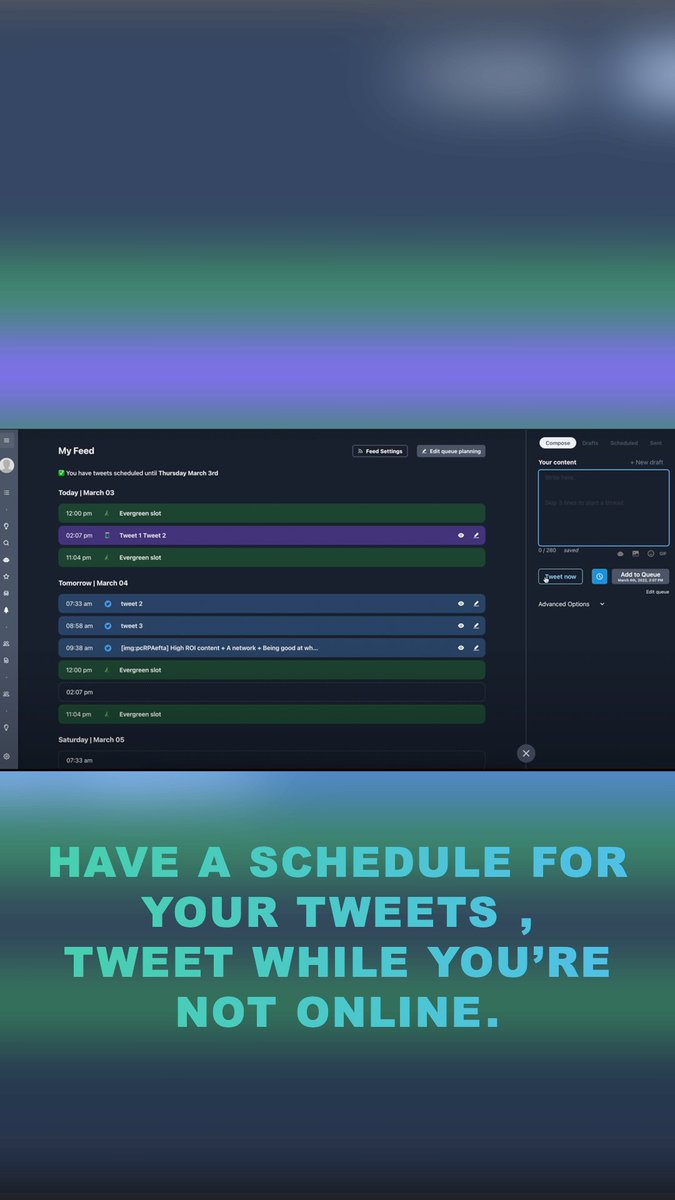 Arion_eis's tweet photo. 💥Tweet Hunter💥BUILD &amp; MONETIZE YOUR TWITTER AUDIENCE FAST🔥Turn Twitter into a sales machine💵

👉👉👉👉👉👉https://t.co/plyXBeknzD👈👈👈👈👈

#Tweets #Trending #MONEY #salestips #makemoney #ArtificialIntelligence  #contentcreation #Productivity https://t.co/RvAtI6IKGF