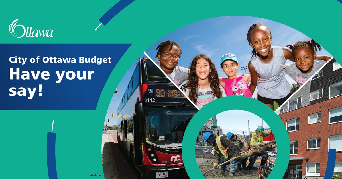 ottawacity's tweet photo. Have your say on our annual #OttBudget process.
Did you get involved in the budget process? Is there a better way to help you understand the budget?
We want to hear from you! Complete the survey by May 24 to give us your feedback.
Details: https://t.co/PhWfgxHoQK https://t.co/0sUASzsZBz