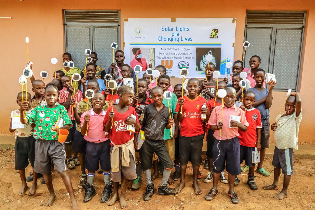 johnsalzinger's tweet photo. #Bcorp @MPOWERDInc thx the @WilkinsonSupply Co. who sponsored our #solar #LucLight for @ShineOnLTBLI in #Uganda.
If your corp wants to #impact our world, contact @johnsalzinger
#ESG #forpurpose #CSR #socialresponsibility #causemarketing #impactinvesting #partnerships https://t.co/XuAk3EUG3c
