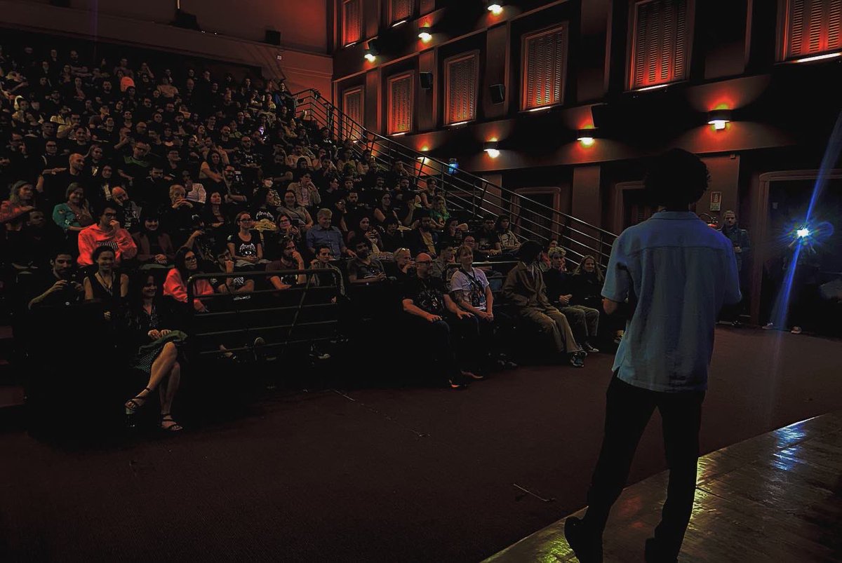 Cloudstar_LLC's tweet photo. Thank you @fantaspoa for the love! MELTDOWN had its world premiere in front of a sold out crowd. We couldn’t have asked for a better audience — some admitted to dropping acid before and the visuals even made one viewer dizzy enough to run out of the theater. We love Porto Alegre! https://t.co/SgeFGBFsLM