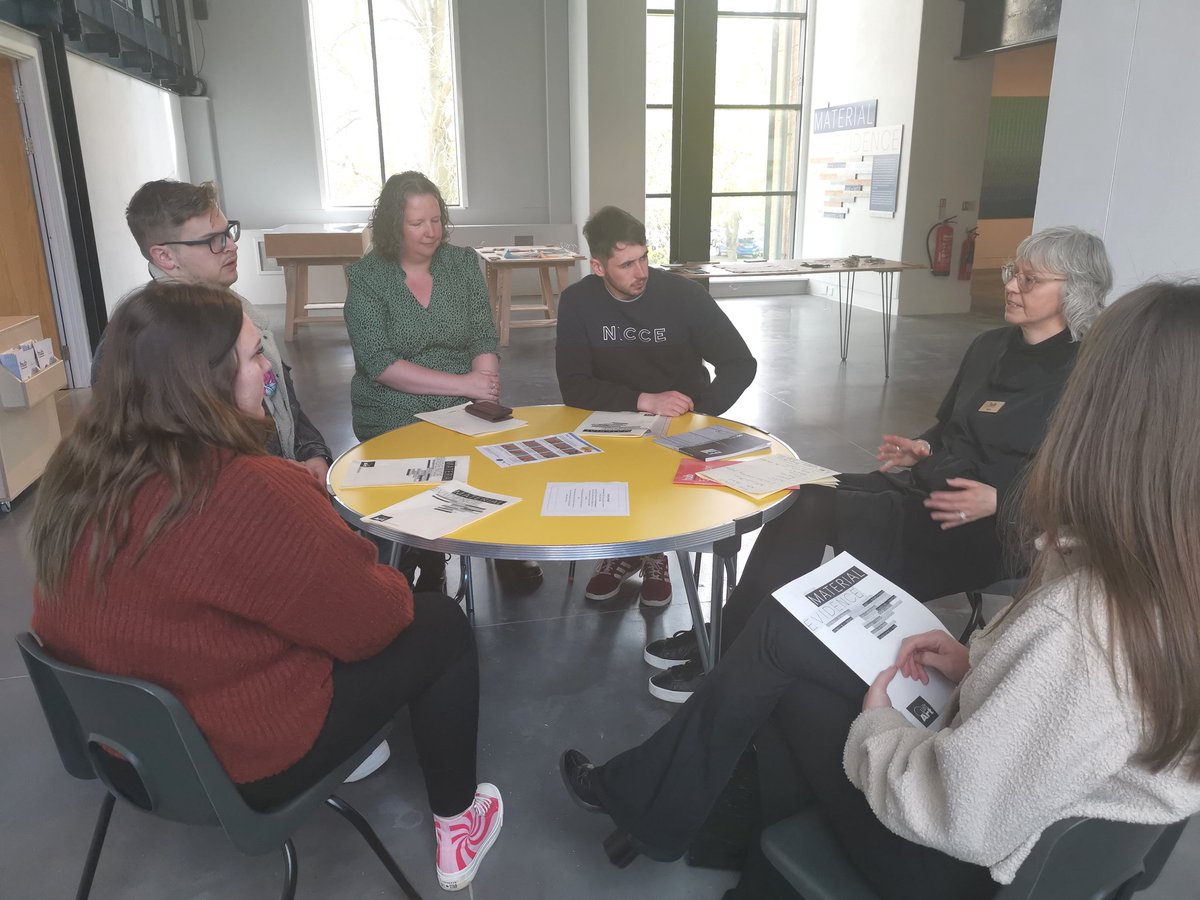 mrsartytextiles's tweet photo. Had a lovely trip to @hubsleaford with my @BGULincoln #PGCE secondary trainees today.. Thank you to Sarah for taking the time to explain all of the different resources, workshops and learning opportunities at the centre ☺️ https://t.co/Aja1crYM1s