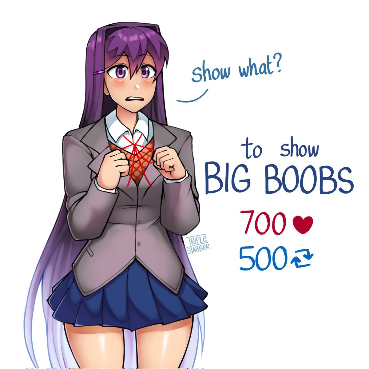 Let's try again ok, no tricks
#ddlc #DokiDokiLiteratureClub