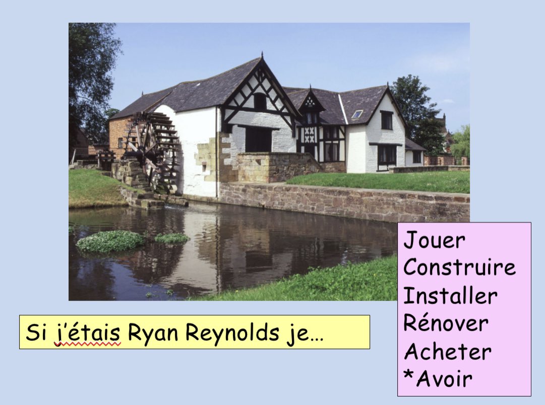 Making our learning relevant in honour of our new neighbour down the road! 🏡 #wrexham #ryanreynolds #frenchteacher #mfltwitterati #frenchlesson #tenses #verbs #funlearning #revision #gcse #whereilive #gcsefrench #relevant #teacherchat #mflchat #iteachtoo #teacher #learning