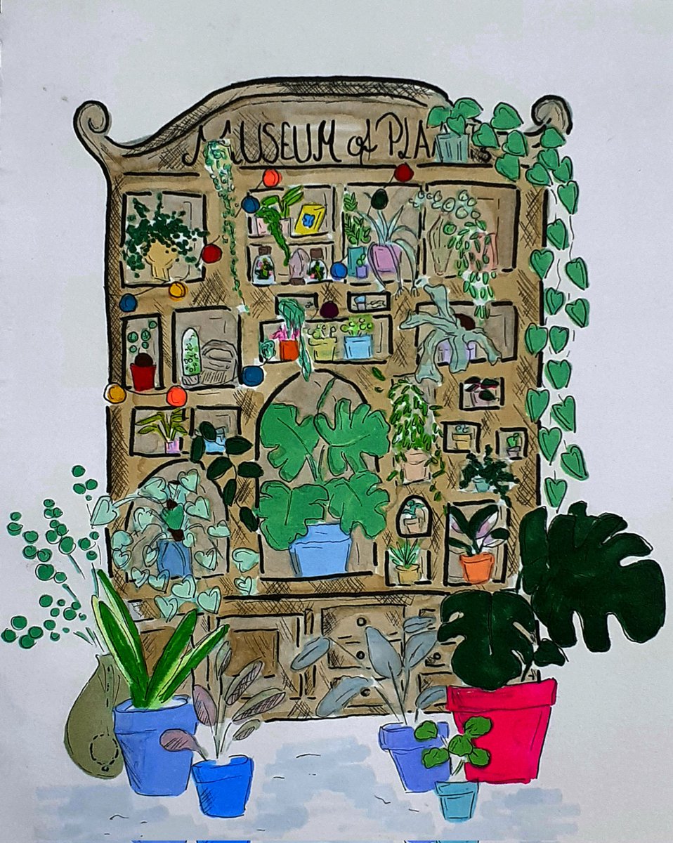 My Museum of Plants for #doodleish No.6

#kleineKunstklasse