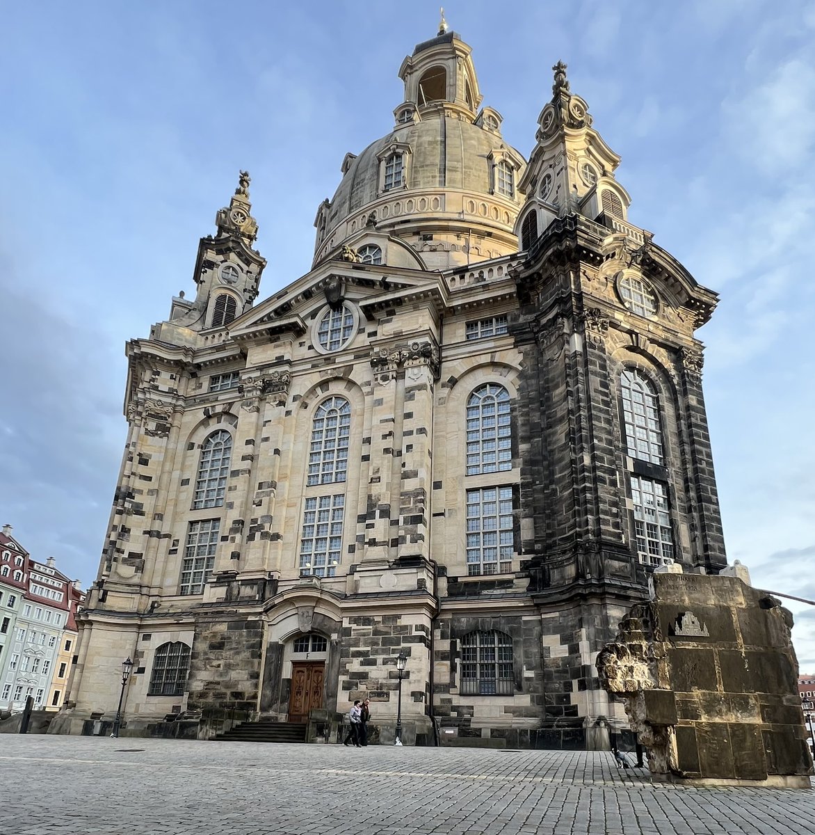 Dresden is one of the most beautiful places to visit that has a very violent past that has thankfully been repaired and is commemorated daily by man’s ability to forgive the past.