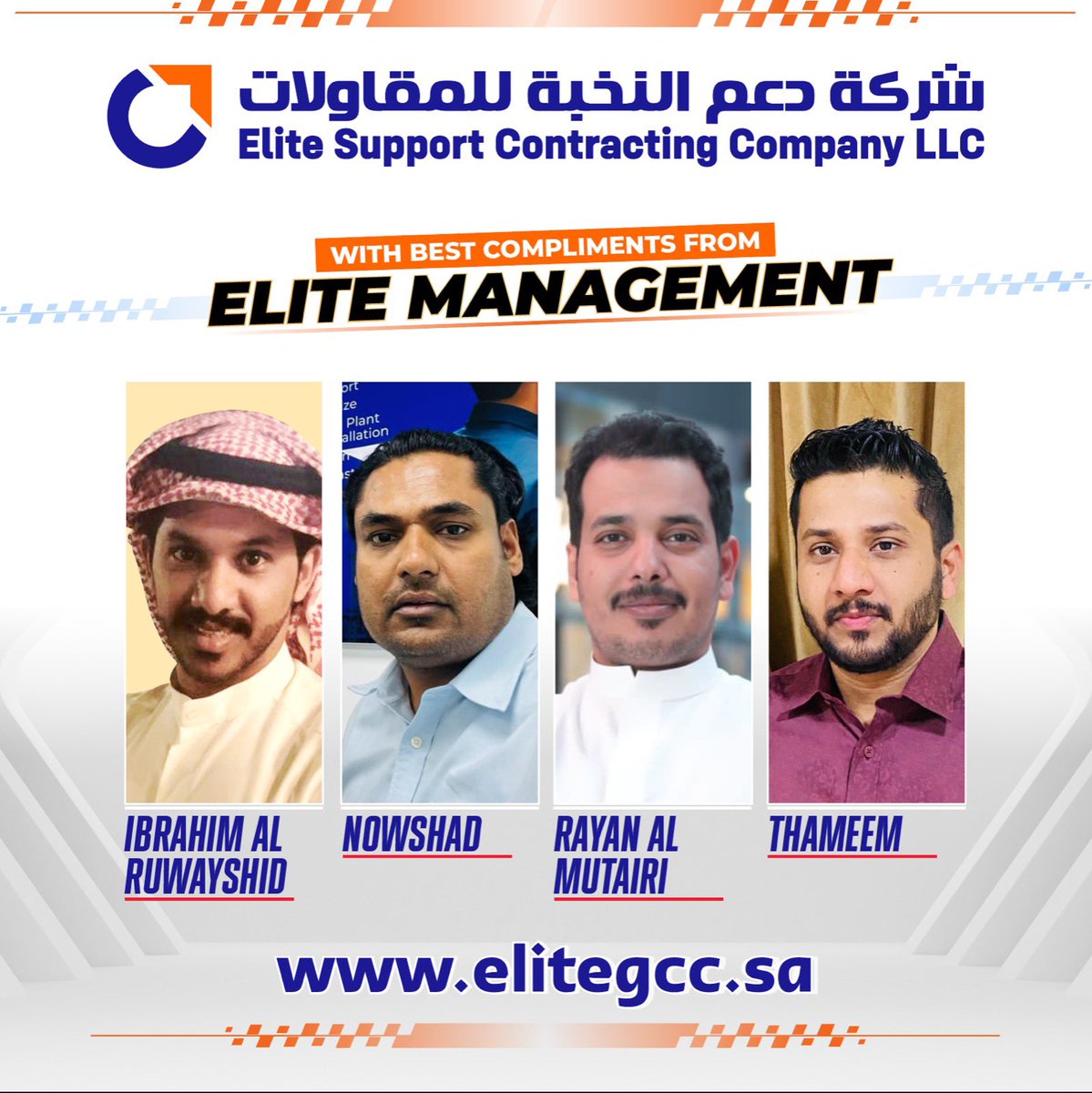 elitecupksa's tweet photo. The Fantastic Four of Elite Group

These Gentlemen form the backbone of Elite Group and are our main pillar of strength to make Elite Cup 2023 possible.

#cricket #saudiarabia #elitecup2023 #jubail #dammam #riyadh #khobar https://t.co/nDVu8JcGmk