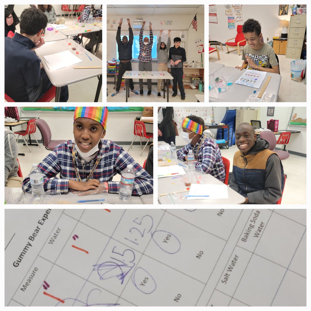 The gummy bear expanded in soda and water the most! <a href="/JaeLee0423/">Jae Lee</a> <a href="/AnnandaleAtoms/">Annandale High School</a> Science is Awesome! Scientific Method rocks!