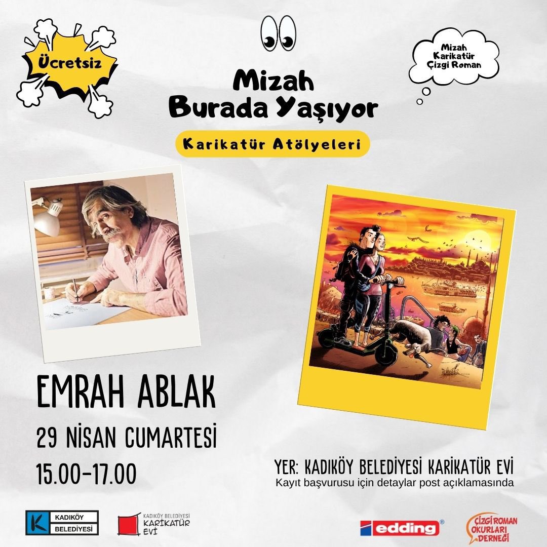 Kayıt için instagram hesabımıza uğramayı unutmayın!