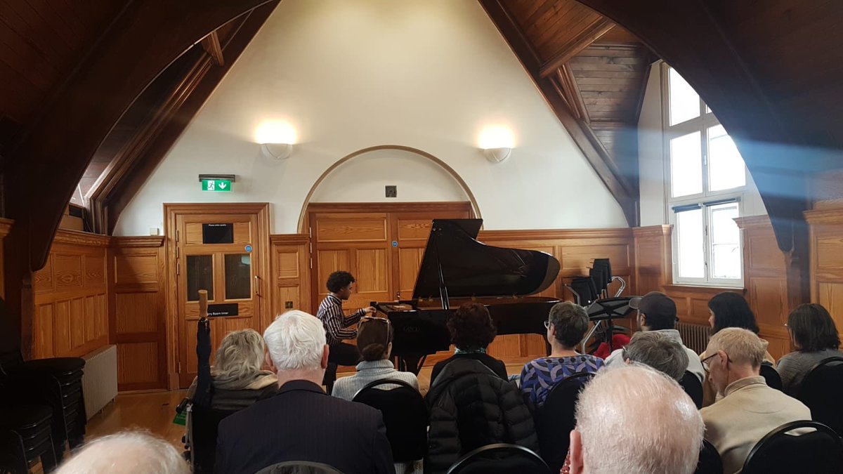 So proud of our doctoral students <a href="/RCMLondon/">Royal College of Music</a> who demonstrated the value of artistic research through their insightful introductions and brilliant performances today! 
<a href="/TalWalkerPiano/">Tal Walker</a> and I are absolutely amazed by the audience turnout too. Starting with Andre Short on #Chaminade: