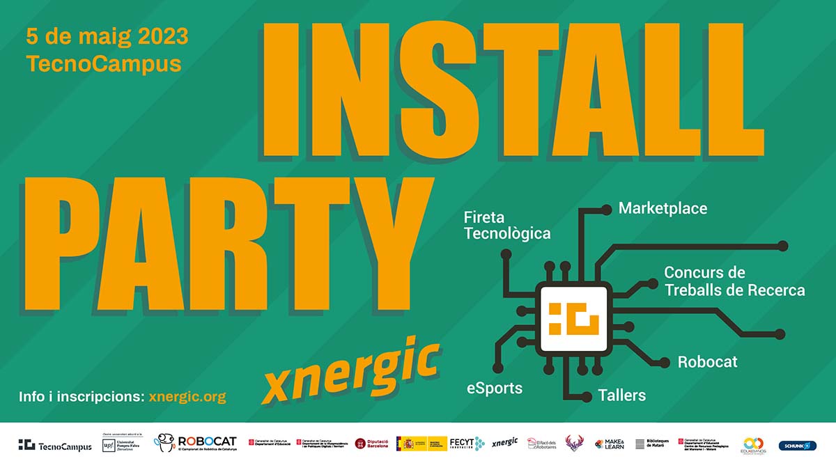 TecnoCampus (@tecnocampus) on Twitter photo <a href="/xnergic/">xnergic</a> <a href="/tcm_motorsports/">TecnoCampus MotorSports</a> 🕑Al matí celebrarem la fireta #tecnològica on una desena de centres educatius de Mataró faran exhibició de les seves propostes tecno-educatives.✅
🕙A la tarda tindrem la competició de #robòtica que congregarà 34 equips de robotaires🤖
Tota la info!⬇️
bit.ly/40zeF7y <a href="/xnergic/">xnergic</a> <a href="/tcm_motorsports/">TecnoCampus MotorSports</a> 🕑Al matí celebrarem la fireta #tecnològica on una desena de centres educatius de Mataró faran exhibició de les seves propostes tecno-educatives.✅
🕙A la tarda tindrem la competició de #robòtica que congregarà 34 equips de robotaires🤖
Tota la info!⬇️
bit.ly/40zeF7y