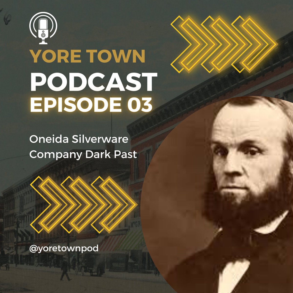yoretown's tweet photo. Episode 03 of the Yore Town Podcast is now live anywhere you like to have your podcasts penetrate your ear holes.

Let us know what you think!

#yoretown #yoretownpodcast #yorestories #podcast #historypodcast #oneidany #oneidasilveware #oneidalake #johnnoyes #oniedacommunity https://t.co/IL6jzbUmHW