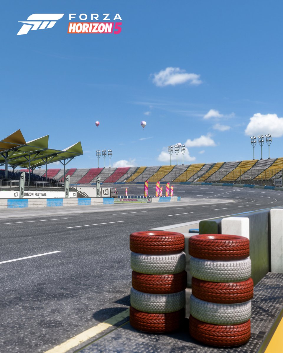 ForzaHorizonDOF's tweet image. Have you ever seen anything more beautiful in your life than properly placed tire barriers?