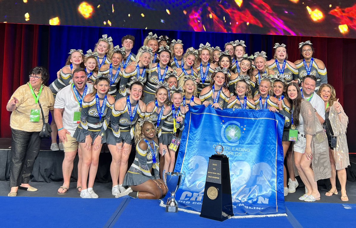 WorldCupallstar's tweet image. 𝑶𝒎𝒏𝒊 2023 𝑾𝑶𝑹𝑳𝑫 𝑪𝑯𝑨𝑴𝑷𝑰𝑶𝑵𝑺 🥇

#CheerWorlds2023 #TheCheerleadingWorlds #WC #WCOmni #OmniWorldsChampions #WorldChampion