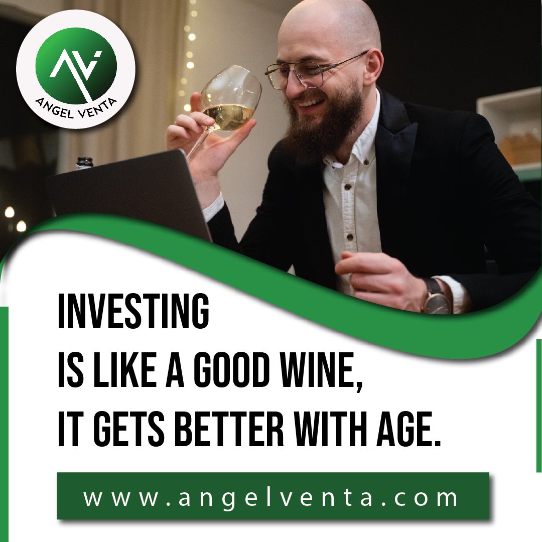 angelventa0's tweet photo. Investing is like a good wine, it gets better with age.
https://t.co/2W4ZhATeLK 

#angelventaofficial #angelventa #investments #investnow #passiveincome #tradingplan #cryptotrading #financegoals #earnmoney #earnincome #incomeopportunities #opportunity #investors #earnit https://t.co/NLuX2mF7BR