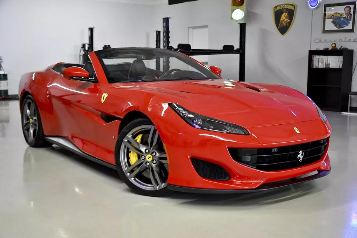 McAutomotive_'s tweet photo. Experience Italian style and performance with the 2019 Ferrari Portofino. This stunning convertible boasts a 3.9L turbocharged V8 engine that delivers 591 horsepower and a top speed of over 200 mph. #FerrariPortofino #Convertible #performancecontractingke https://t.co/ZRdxNR6lkg