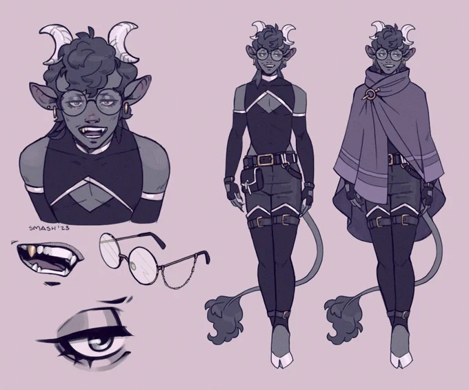 my tiefling rogue, Oleander 