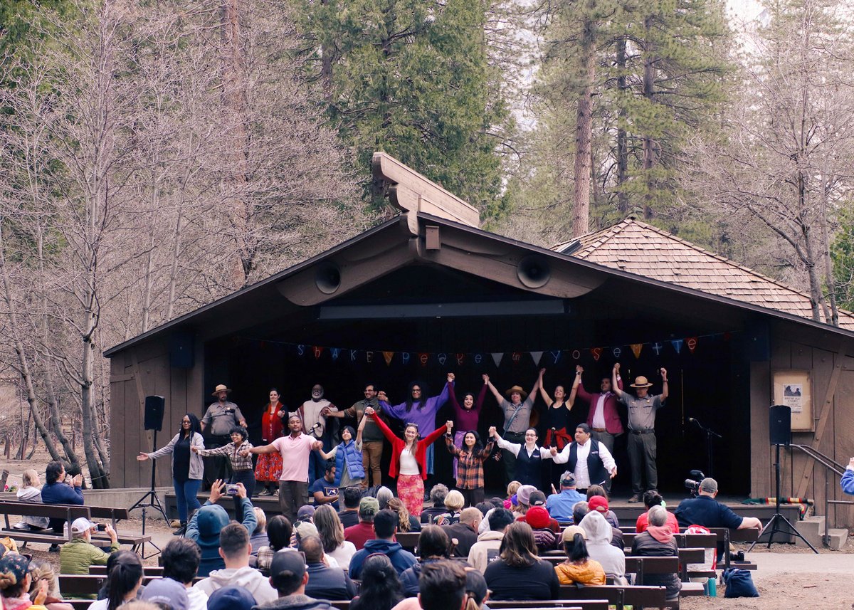 Shakespeare in Yosemite (@yosemiteshakes) on Twitter photo Thank you for a wonderful weekend in the park, <a href="/YosemiteNPS/">Yosemite National Park</a>. We are thrilled with the responses to our #RomeoAndJuliet and can't wait to return next year! Thank you for a wonderful weekend in the park, <a href="/YosemiteNPS/">Yosemite National Park</a>. We are thrilled with the responses to our #RomeoAndJuliet and can't wait to return next year!