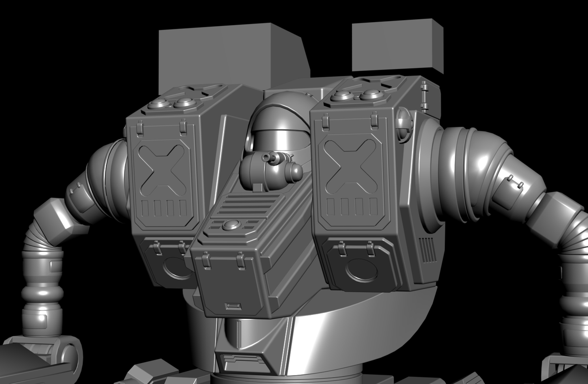 MekaRamen's tweet photo. Hellbringer/Loki Progress: chonky boi is in good shape, and the classic cockpit/head design is the real charm.
@ArtofBattletech
#battletech #battlemech #hellbringer #loki https://t.co/ITk1tCqiJF